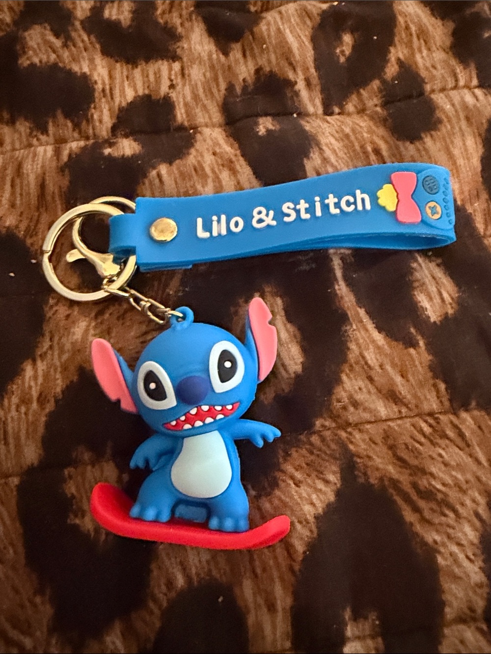 Stitch keychain
